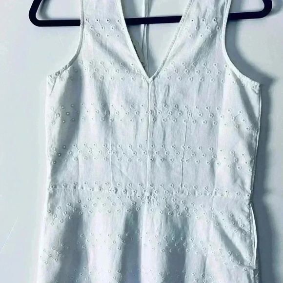 NWT! Everlane The Linen Eyelet Maxi Dress - Picture 8 of 10